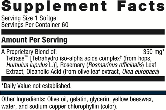 Metagenics Kaprex - Plant-Based Joint Support* - Selective Kinase Response Modulators - Hops Supplement With Rosemary Extract - Dietary Supplement - Non-Gmo & Gluten-Free - 60 Softgels