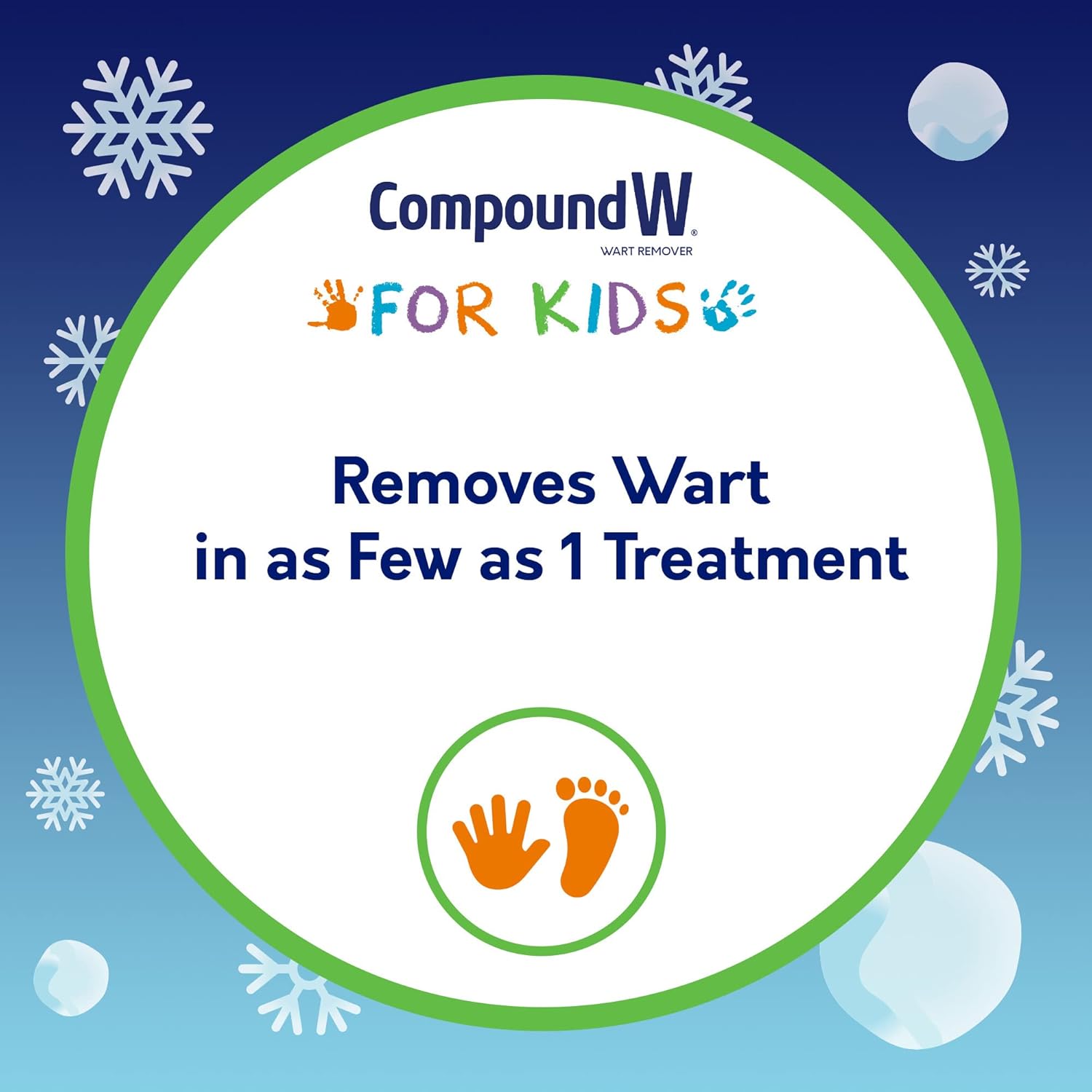 Compound W Freeze Off for Kids Wart Remover, 15 Freeze Applications and 18 Skin Shield Discs, For Common and Plantar Wart Removal : Health & Household