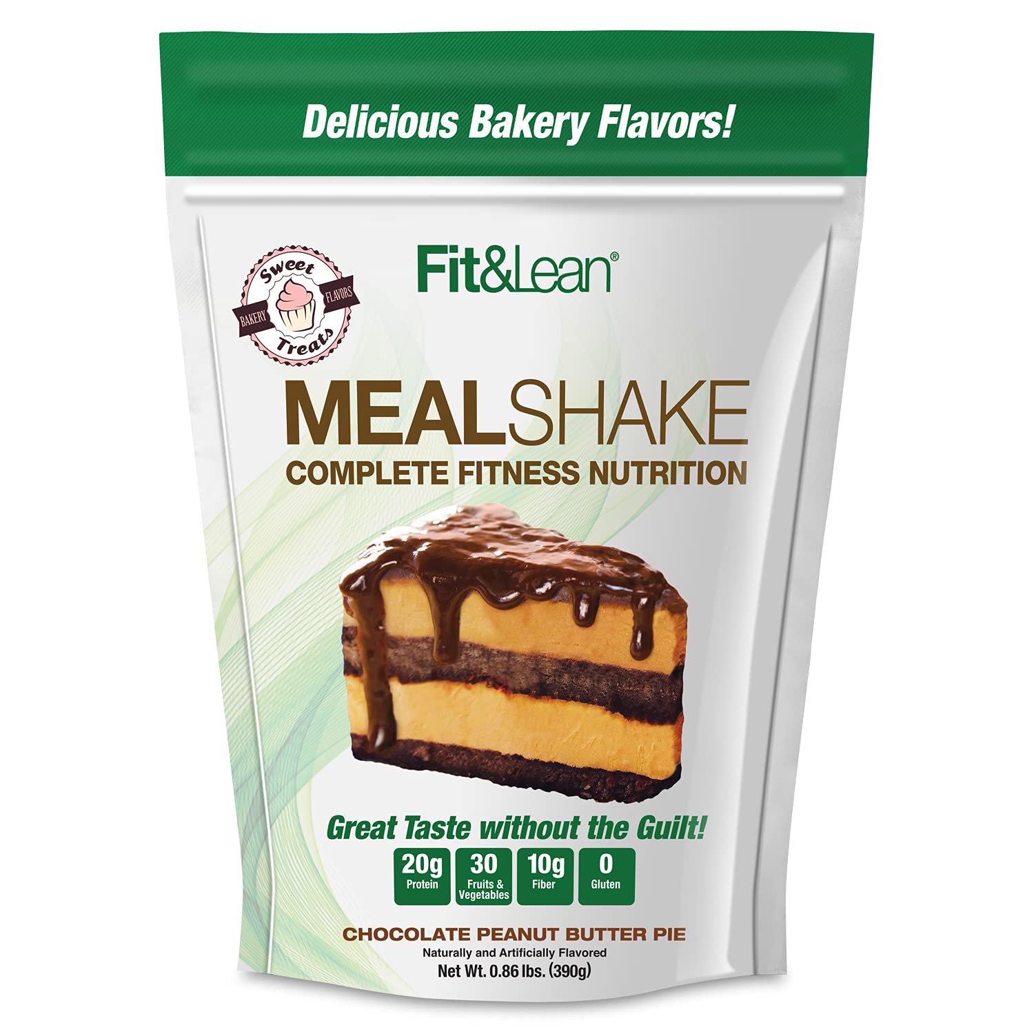 Fit & Lean Meal Shake Meal Replacement with Protein, Fiber, Probiotics