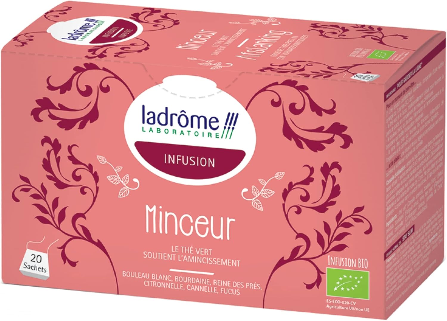 Ladrôme Herbal Tea Bio Minceur 20 Sachets