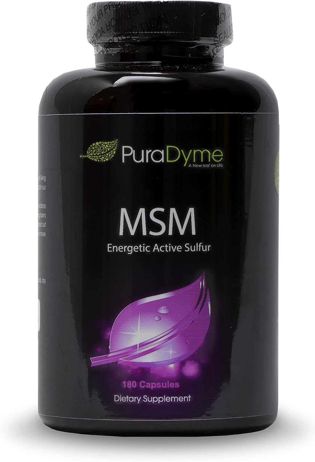 PuraDyme MSM w/Cofactor Whole Food Blend - 180 Capsules