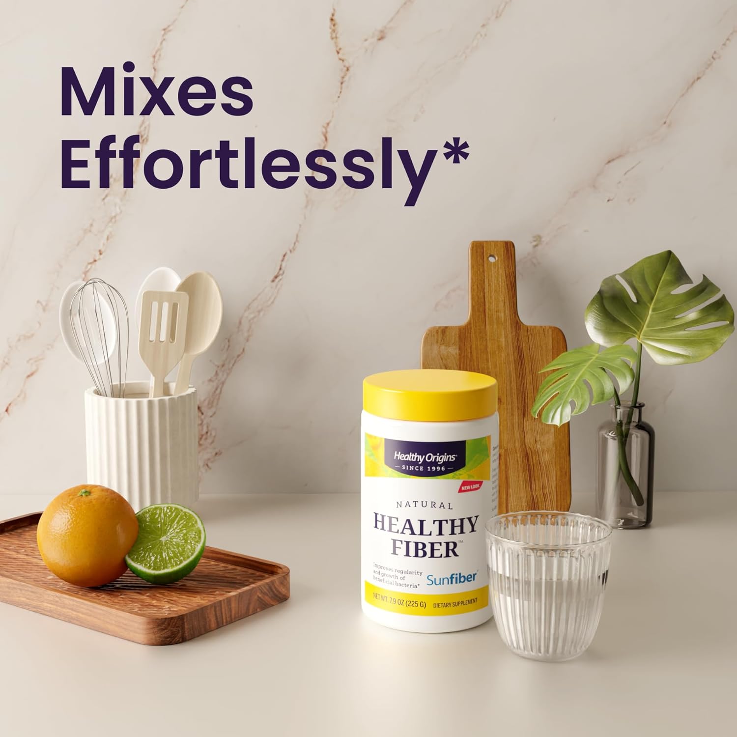 Healthy Origins Healthy Fiber (All Natural, Non-Gmo, Gluten Free, Digestive Support, Prebiotic), 7.9 Ounce : Health & Household