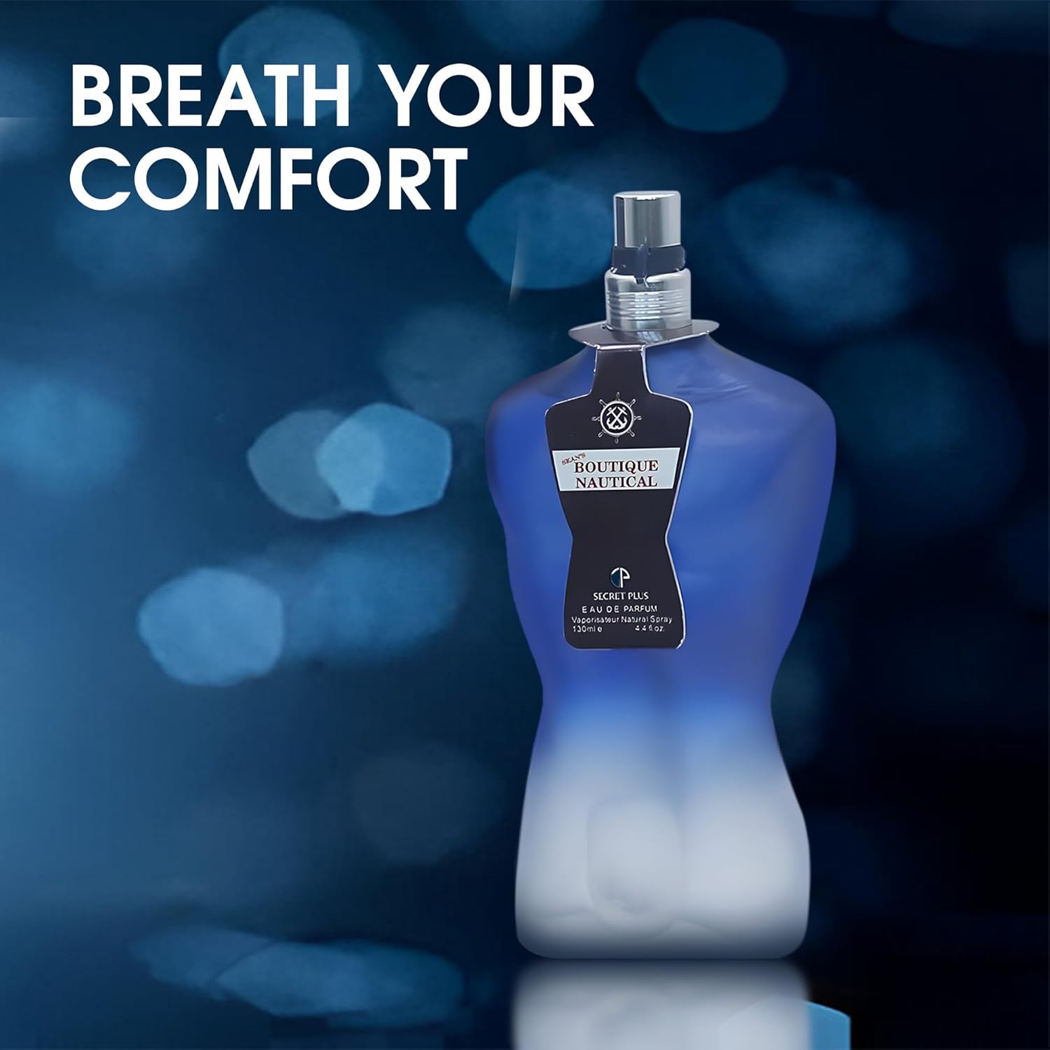3Pack Men Cologne Blue For Men Series Eau De Parfume Spray With Woody Floral & Fruity Scent Perfume Gift Set Day To Night Luxury Fragrances