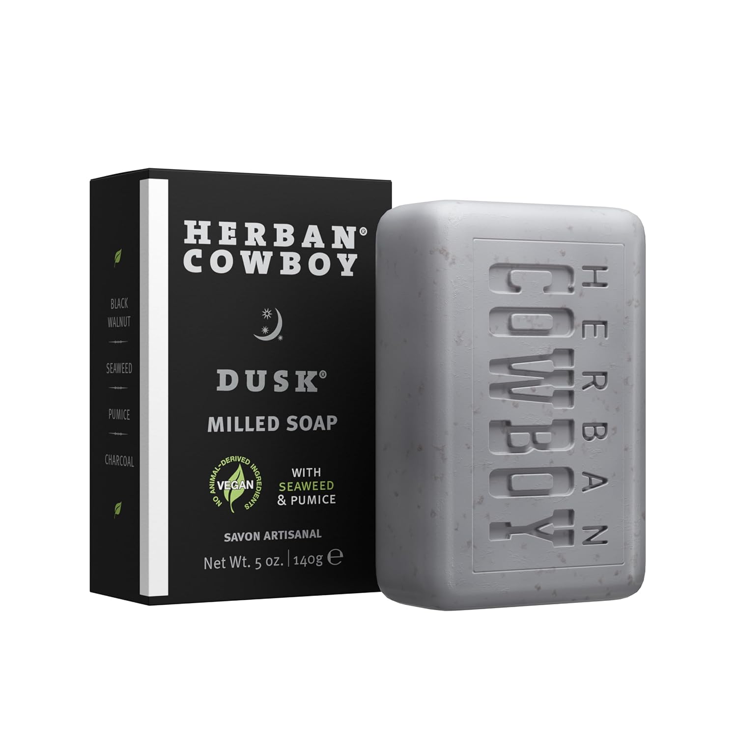 Herban Cowboy Dusk Body Soap With Hints Of Cedar, Lavendar, Lime, And Sandalwood (5 Oz)