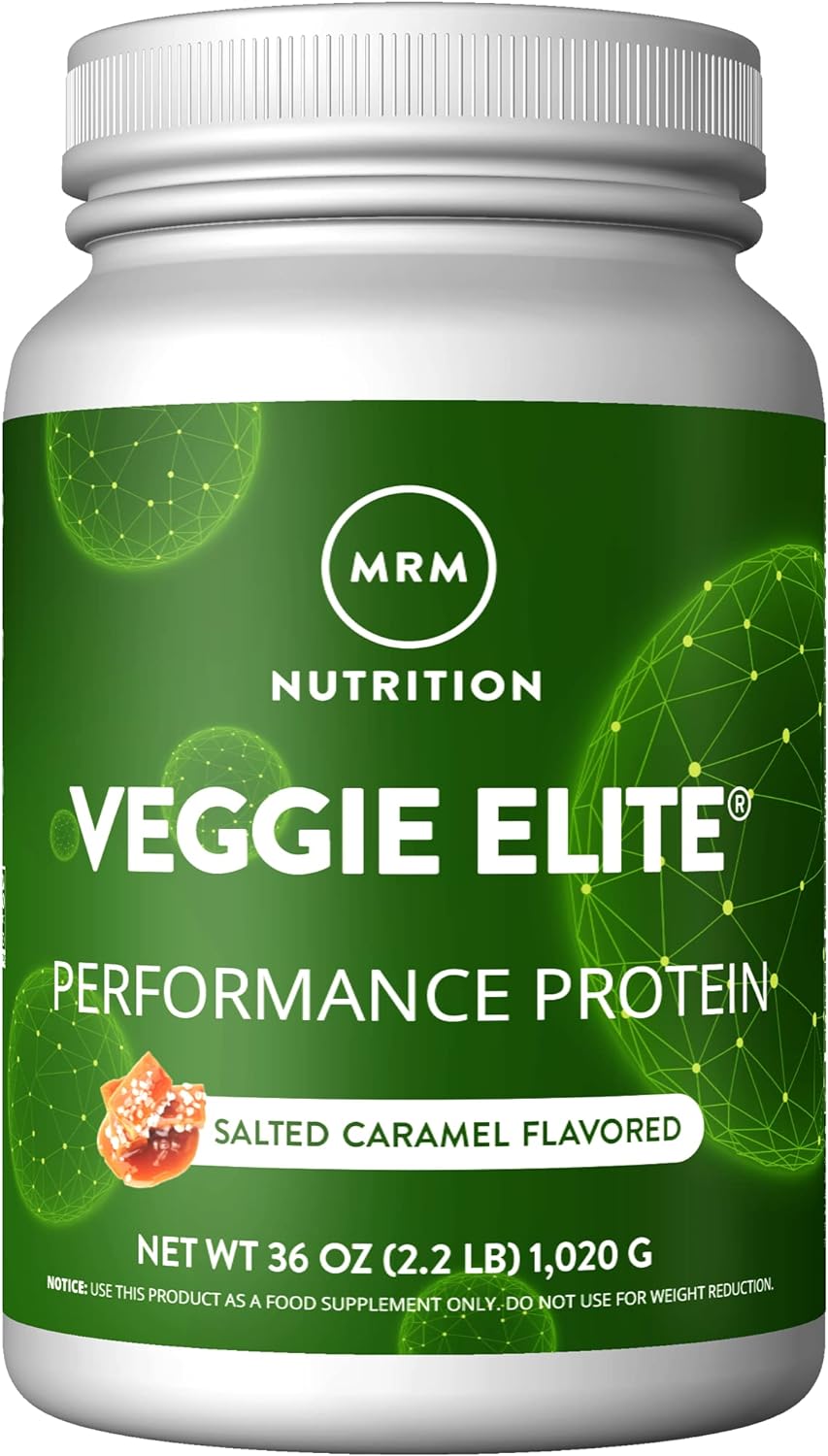 MRM Nutrition Veggie Elite Performance Protein | Salted Caramel Flavor