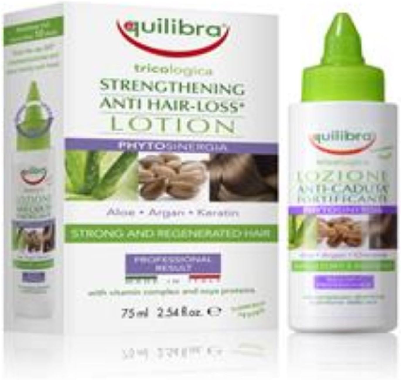 Equilibra Aloe Vera Anti Hair Loss Lotion 75Ml : Beauty & Personal Care