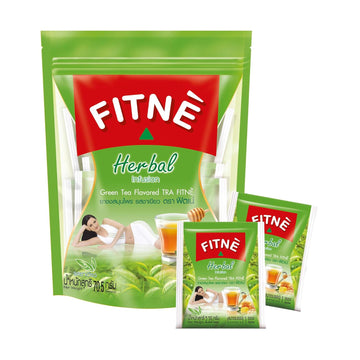 FITNE Green Tea Herbal Honey Lemon With Garcinia Senna Infusion Gentle Detox Cleanse High Antioxidant No Calories Stevia Sweetener, 30 Tea Bags