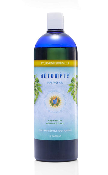 Auromere Ayurvedic Massage Oil - Vegan, Cruelty Free, Natural, Non GMO