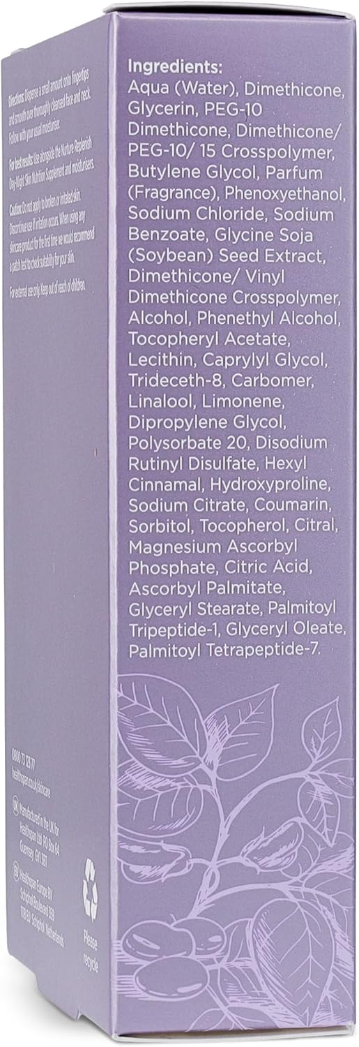 Healthspan Replenish Collagen Boosting Serum | Vitamins C & E | Plant Oestrogens | Reduces Fine Lines & Wrinkles | Menopause Support (30ml) : Amazon.co.uk: Beauty