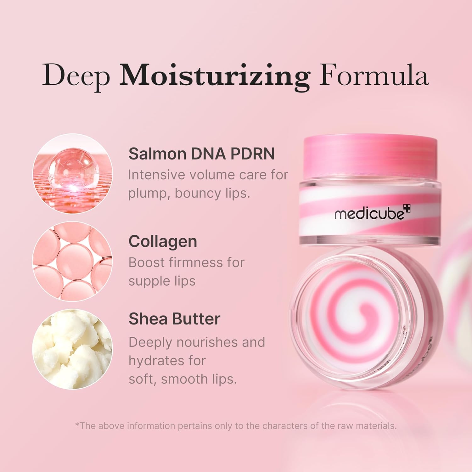 Medicube Pdrn Lip Sleeping Mask Glow Balm | Salmon Pdrn, Collagen, Shea Butter For Softer Lips, Long-Lasting Moisture, Overnight And Daily Lip Care, Korean Skincare 0.35 Oz. : Beauty & Personal Care