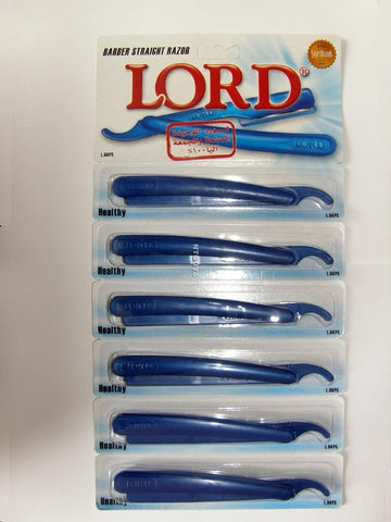 Lord Straight Razor Barber Single Edge Disposable 12 Pcs. L04Ps