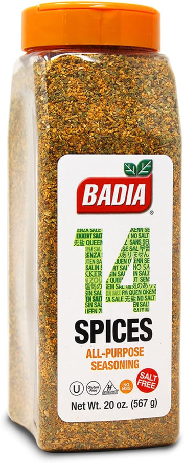 Badia 14 Spices All Purpose Seasoning With No Salt, 20 Ounce