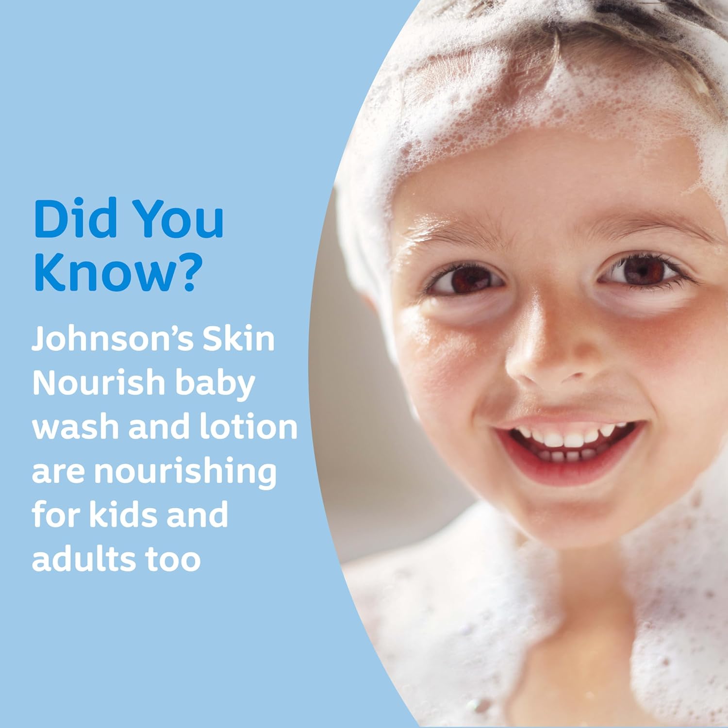 Johnson'S Skin Nourish Moisturizing Baby Lotion With Aloe Vera Scent & Vitamin E, Gentle & Lightweight Body Lotion For The Whole Family, Hypoallergenic, Dye-Free, 16.9 Fl. Oz