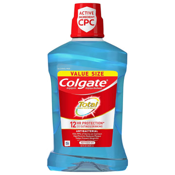 Colgate Total Pro-shield Mouthwash, Peppermint - 1.5l (Pack of 3)