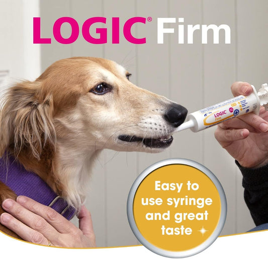 Logic Firm Digestive Support | Dog And Cat Diarrhea Digestive Aid | Logic Firm For Dogs & Puppies | Logic Firm For Cats & Kittens | Gut Health Cat Probiotics | Small Dog Probiotics | 10Ml