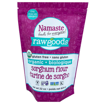 Namaste Foods Organic Sorghum Flour Gluten Free, 22 oz. (Pack of 6) – Allergen Free