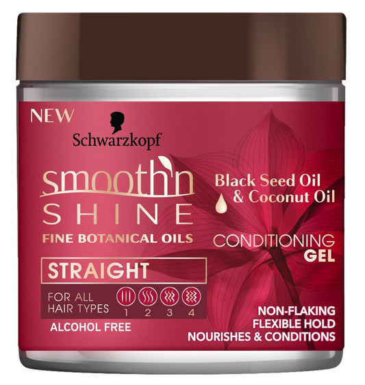 Smooth N Shine Straight Gel Conditioning 6 Ounce Jar (177Ml) : Beauty & Personal Care