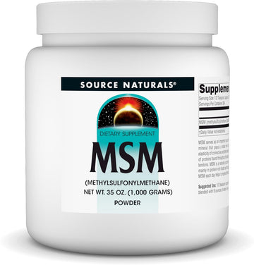 Source Naturals Msm (Methylsulfonylmethane) Net Wt. 35 Ounce (1,000 Grams) - Powder