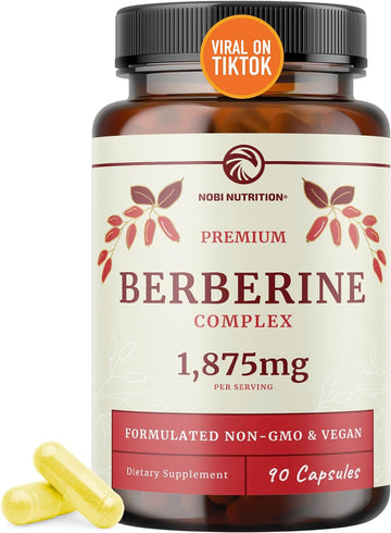 Berberine Hcl 1500Mg For Weight Management Support | Botanical Keto Inducing Berberine Supplement For Thermogenic Targeted Body Toning | With Bitter Melon & Banaba | 90Ct