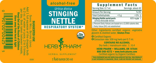 Herb Pharm Alcohol-Free Stinging Nettle Glycerite - 1 