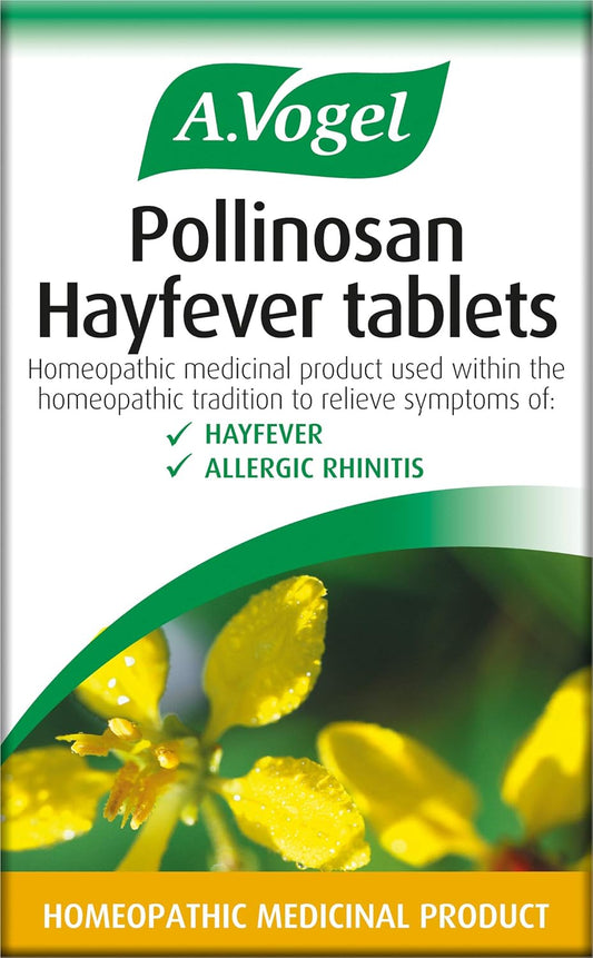 A.Vogel Pollinosan Hayfever Tablets | Non Drowsy | Hayfever Relief - Itchy Eyes, Nose & Throat | 120 Tablets