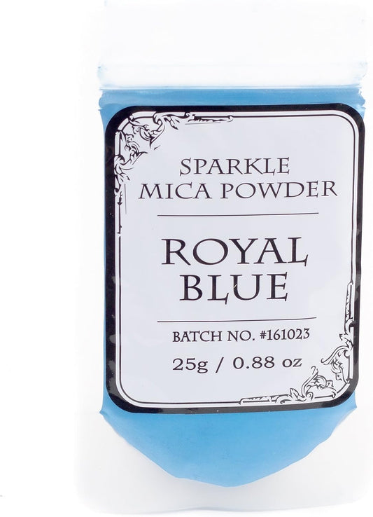 Mystic Moments | Royal Blue Sparkle Mica 25g Vegan GMO Free