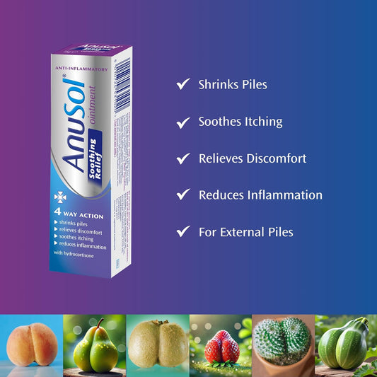 Anusol Soothing Relief Ointment, 15G