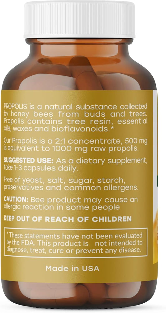 Propolis Standardized, 1000 Mg, 90 Count