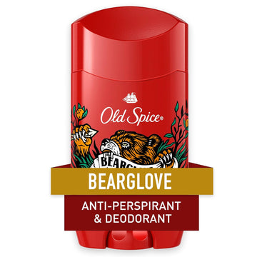 Old Spice Anti-Perspirant Deodorant For Men, Bearglove Scent, 2.6 Oz