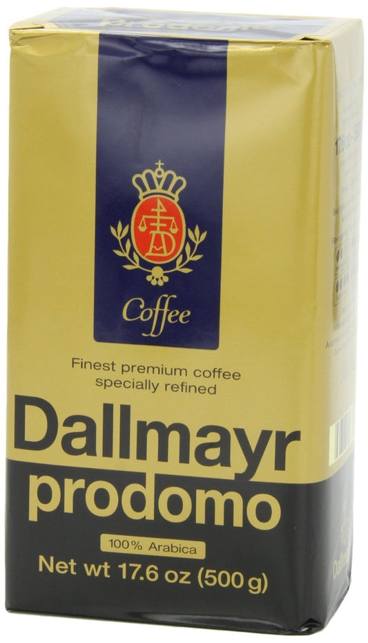 Dallmayr Prodomo Arabica Ground Coffee 17.6Oz (6-Pack)