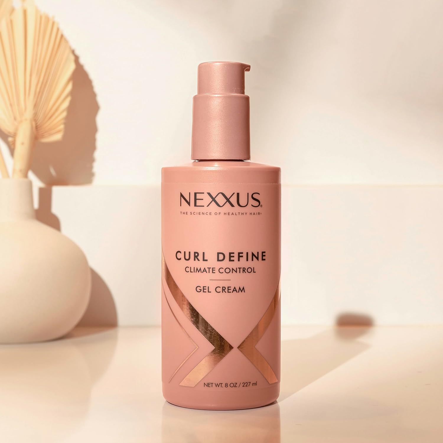 Nexxus Climate Control Gel Cream Curl Define for Cashmere Curls, with StyleProtect Technology 8 oz : Beauty & Personal Care