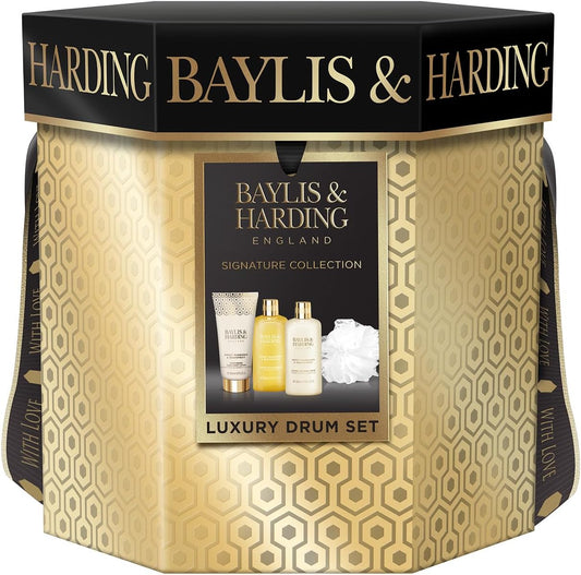 Baylis & Harding Sweet Mandarin & Grapefruit Luxury Drum Gift Set - Vegan Friendly (Pack Of 1)
