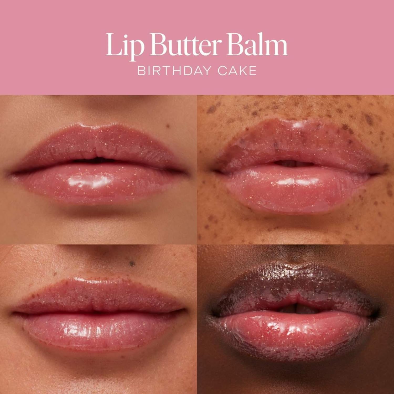 Summer Fridays Lip Butter Balm - Conditioning Lip Mask and Lip Balm for Instant Moisture, Shine and Hydration - Sheer-Tinted, Soothing Lip Care - Birthday Cake (.5 Oz) : Beauty & Personal Care