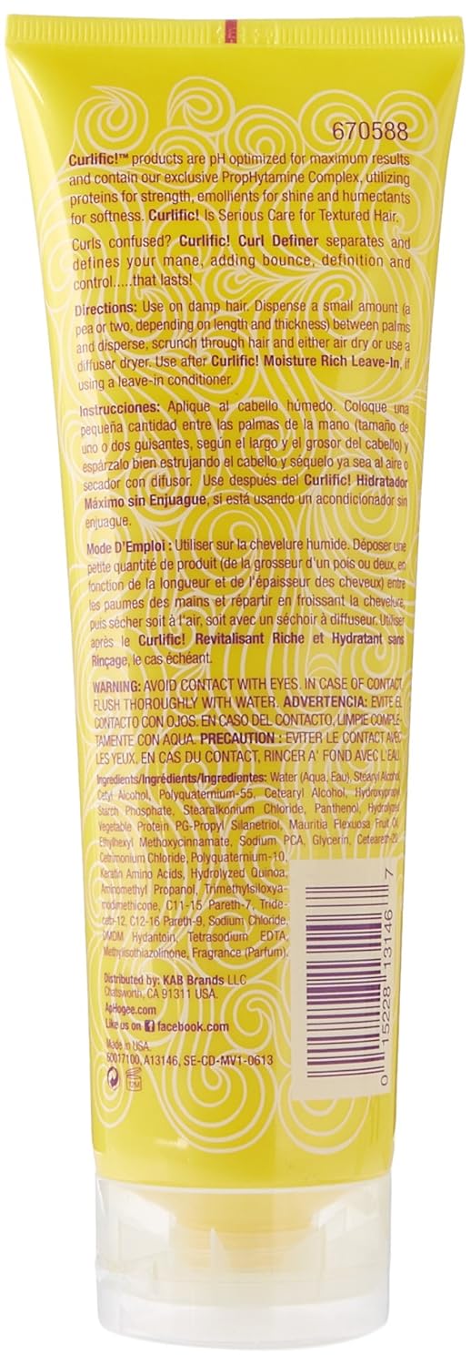 Aphogee Curlific Curl Definer, 8 Fl Oz