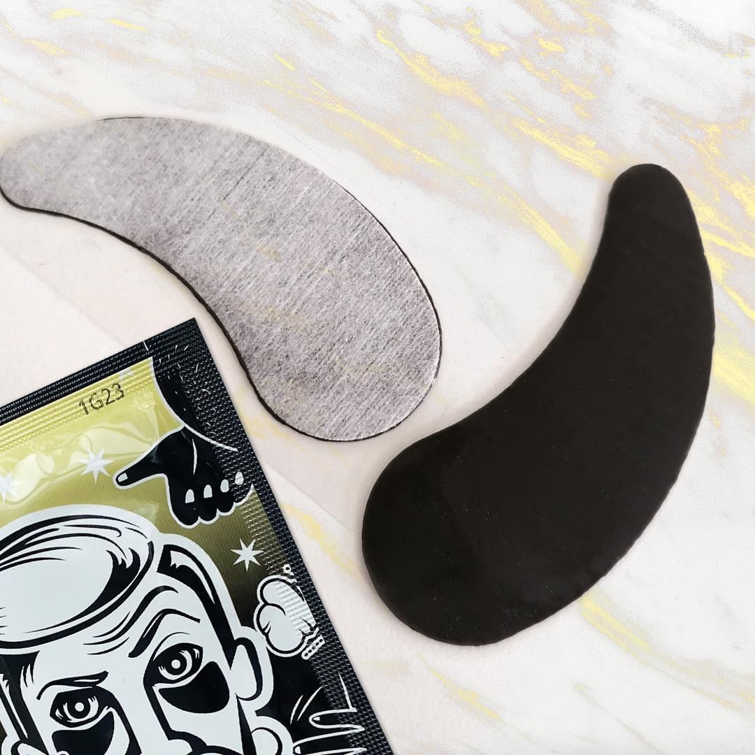 BARBER PRO UNDER EYE MASK Mens Eye Patches Activated Charcoal & Volcanic Ash Gel Pads Natural Anti-Ageing Skincare for Puffy Eyes Vegan Multi Award Winning Brand 3 Pairs : Amazon.co.uk: Beauty