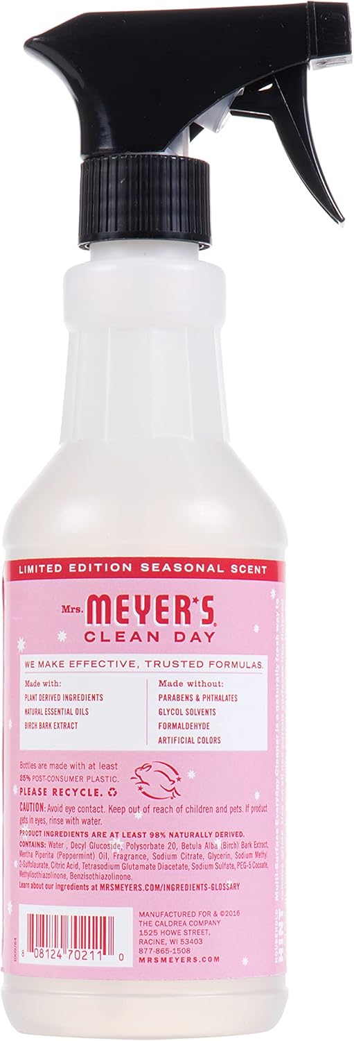 Mrs. Meyer'S Multi-Surface Cleaner, Peppermint, 16 Oz (Pack Of 1)