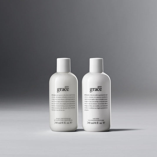 philosophy - thinking of you pure grace shower gel & body lotion gifting set - Birthdays, Holiday, Wedding, Present for Man, Her