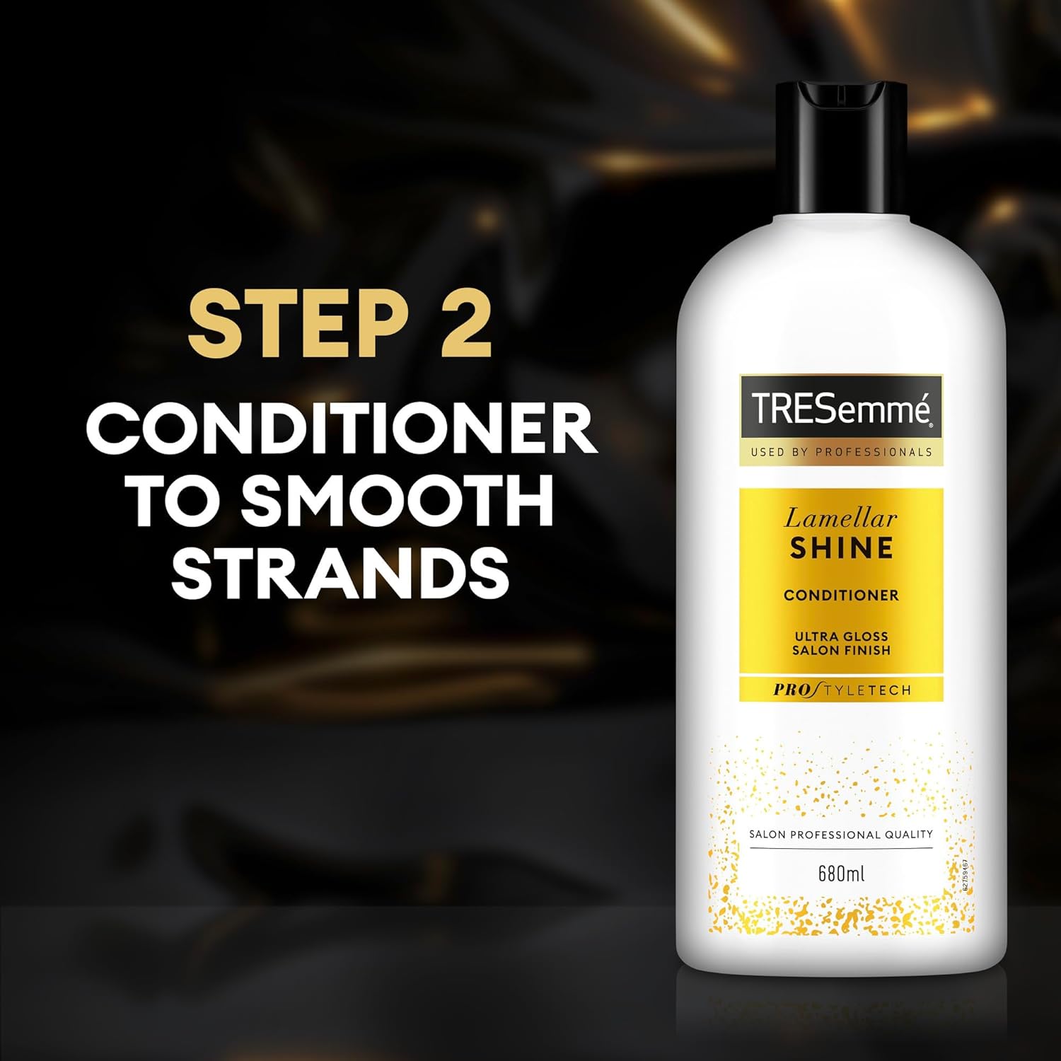 Tresemmé Lamellar Shine Hair Regime Set For Dull Hair, With Patented Lamellar Technology – Lamellar Shine Shampoo 680 Ml, Lamellar Shine Conditioner 680 Ml & Ultra Gloss Hair Shine Spray 200 Ml