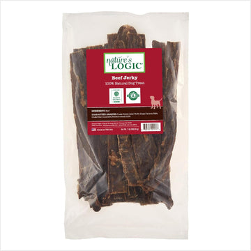 Nature'S Logic Beef Jerky Canine Treat, 1 Lb., 1 Pack