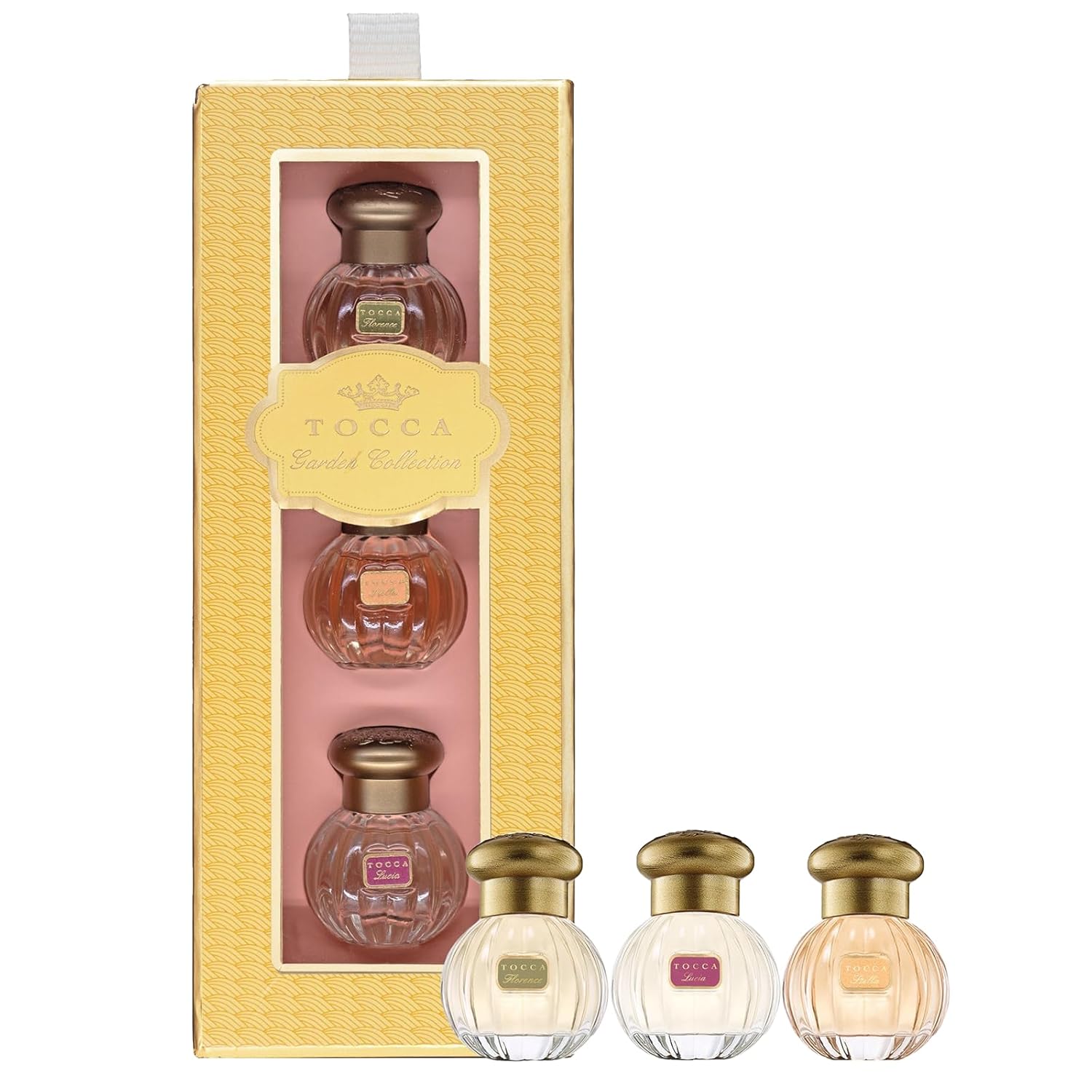 Tocca Mini Perfume Set Of 6 (90 Value) - 5Ml (0.16 Fl Oz) Each, Spring Garden Collection - Includes Florence, Stella, Simone, Giulietta, Cleopatra & Lucia, Dabbers Fragrance Gift Set For Women
