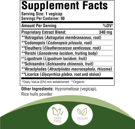 St. Francis Herb Farm - Deep Immune 5:1 Powder Extract 90 Caps - Natur