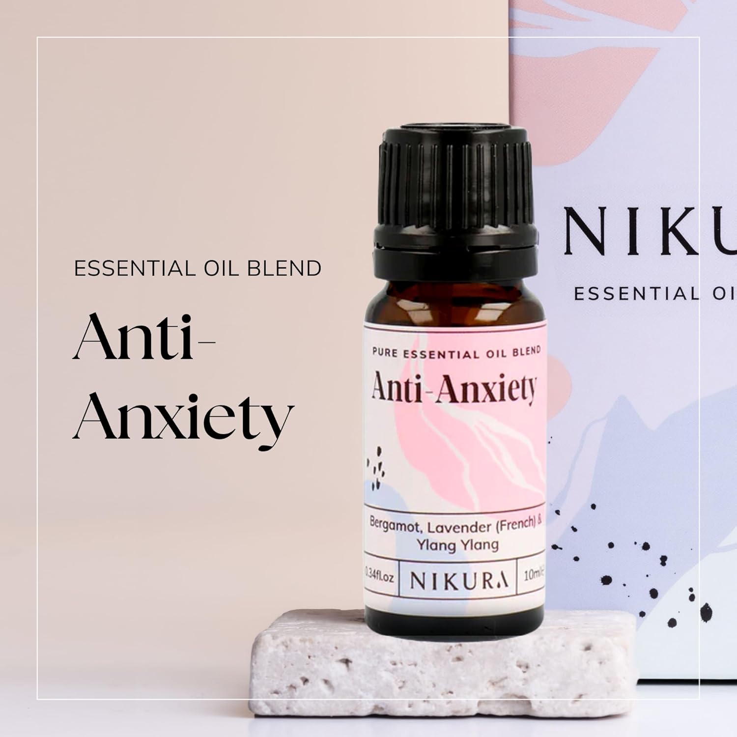 Nikura | Anti-Anxiety Essential Oil Blend - 10ml - 100% Natural : Amazon.co.uk: Health & Personal Care