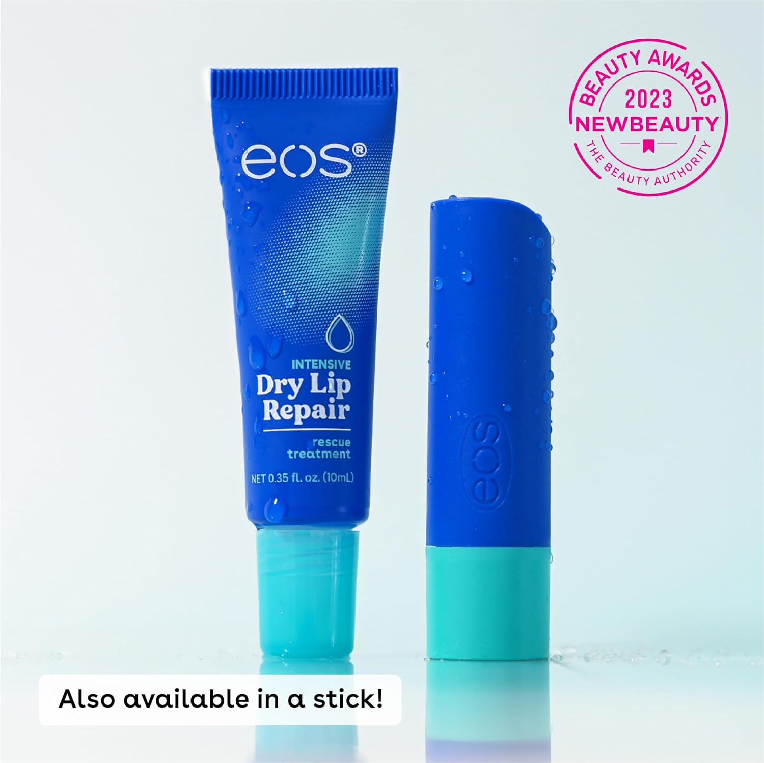 eos The Hero Lip Repair, Extra Dry Lip Treatment, 24HR Moisture, Natural Strawberry Extract, 0.35 fl oz, 2 Count (Pack of 1) : Beauty & Personal Care