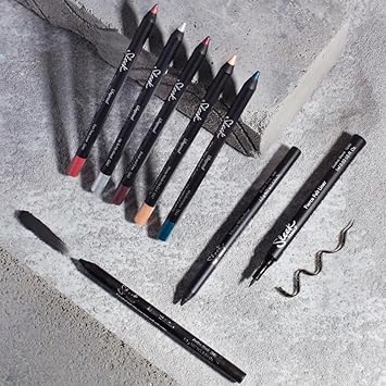 Sleek MakeUP Intense Waterliner, Waterproof Eyeliner Pencil, Zodiac Black, 2g : Amazon.co.uk: Beauty