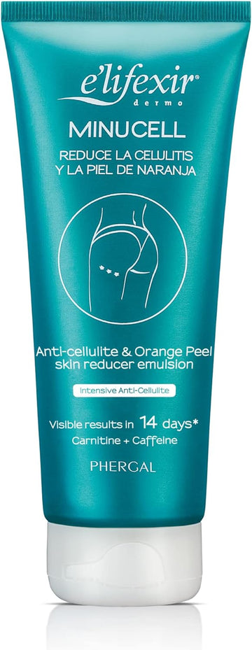 E'Lifexir Minucell - Anti-Cellulite Reducing Cream | Tightens And Remodels Body Contour | Reduces Cellulite And Orange Skin {Multicolored 200 Ml}
