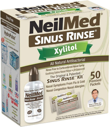 Neilmed Sinus Rinse Kit With Xylitol, 50 Count (Pack Of 1)