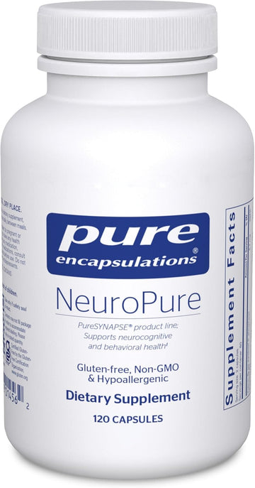 Pure Encapsulations Neuropure | Hypoallergenic Supplement With Enhanced Support For Calmness And Stress Relief | 120 Capsules