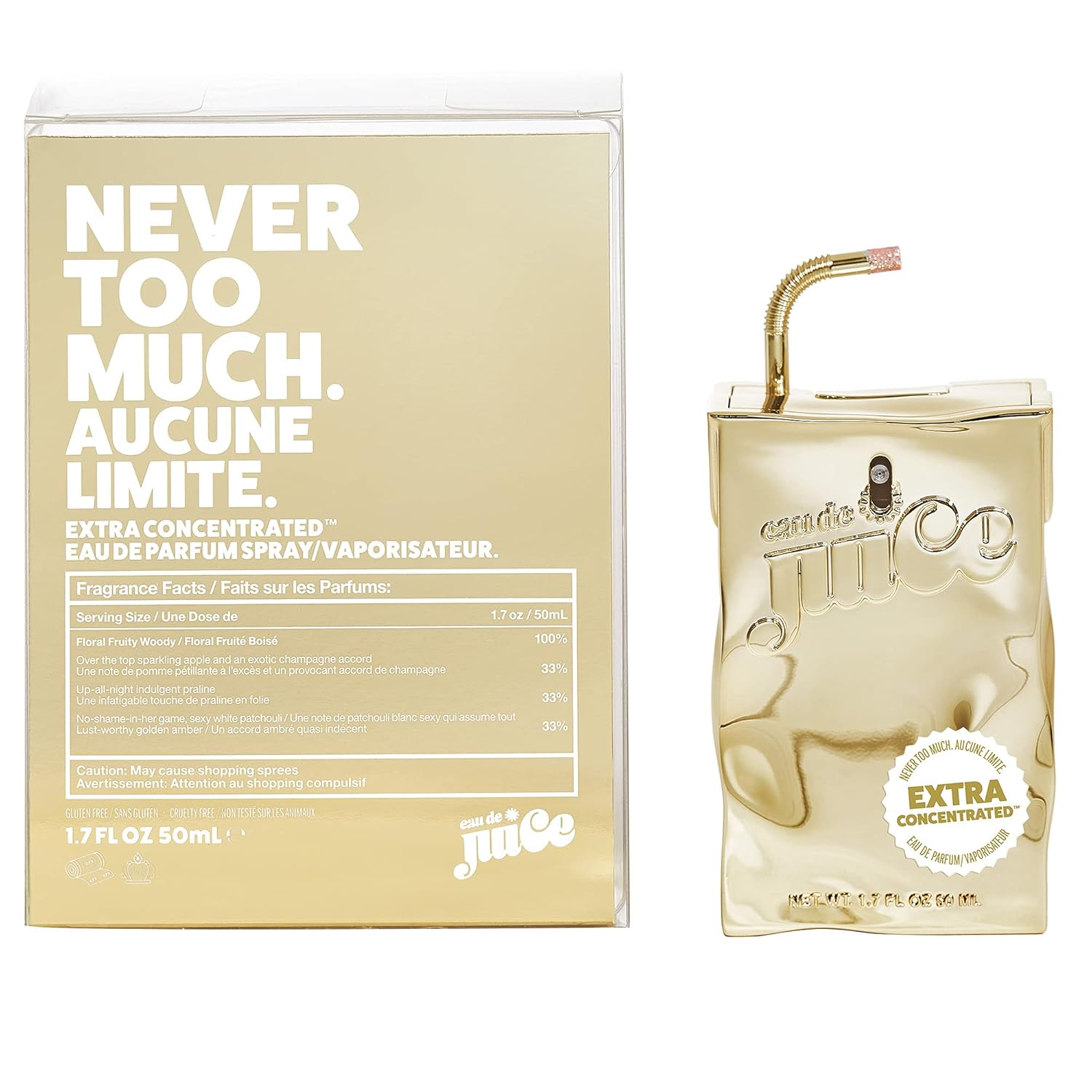 Eau De Juice Extra Concentrated Edp Spray, 1.7 Oz : Beauty & Personal Care