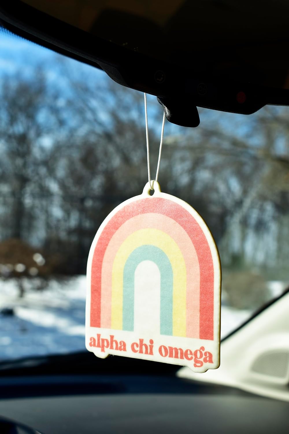 Zeta Tau Alpha - Rainbow Air Freshener - 2/Pack - Flowers & Sunshine Scent : Health & Household