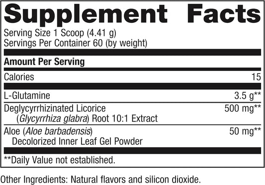 Metagenics Glutagenics - For Immune Support, Gut Health & Proper Digestion* - With L-Glutamine, Aloe Powder & Dgl - Amino Acid Supplement For Men & Women - 60 Servings - 9.33 Oz